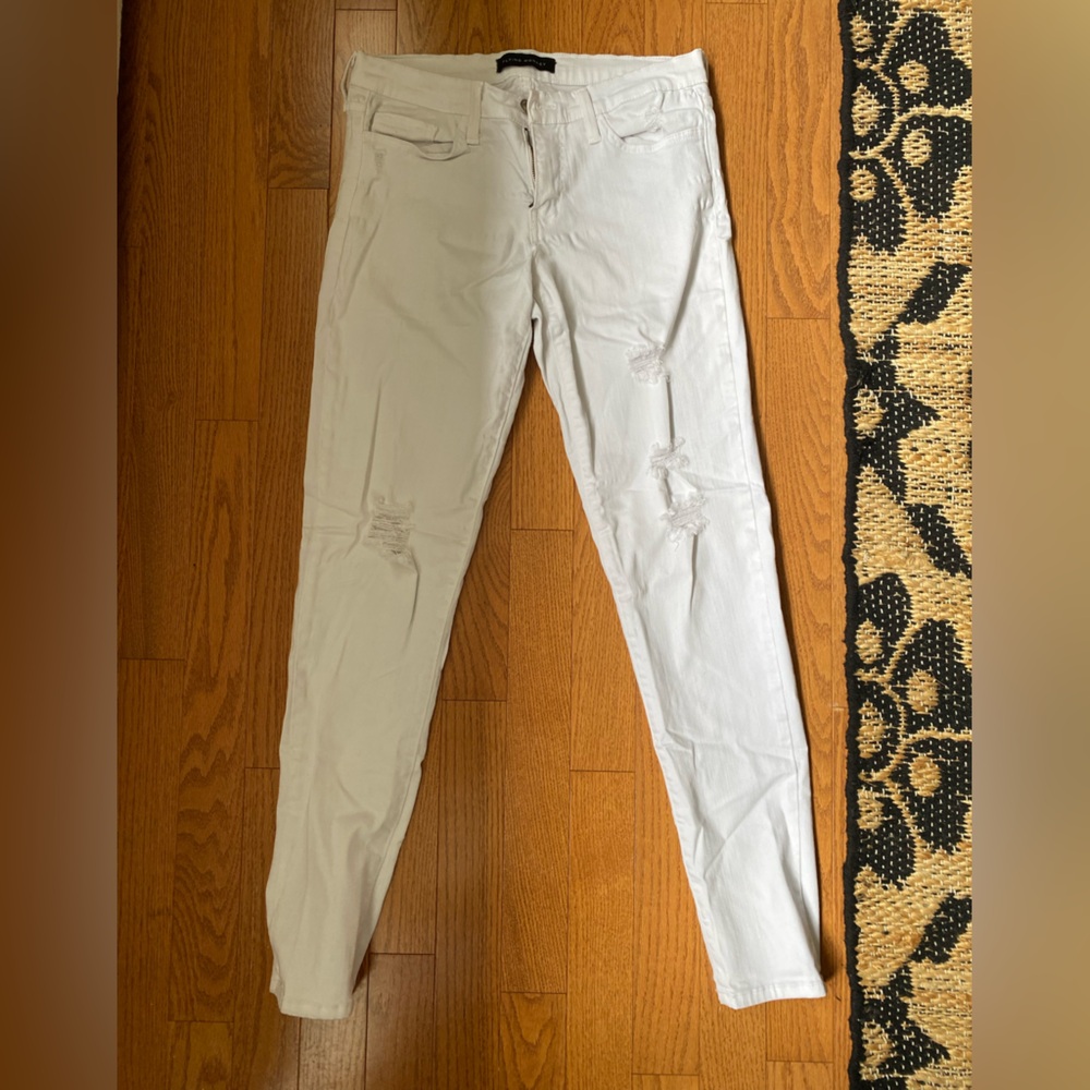 Flying Monkey White Denim Jeans
